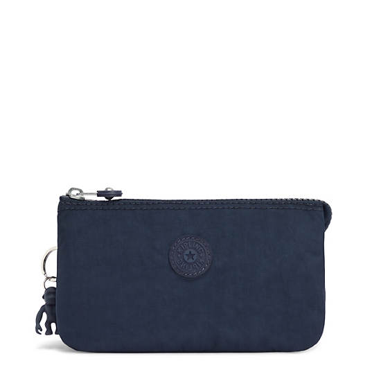 Plecaki Kipling Creativity Large Modne Pouch Niebieskie | PL 1135UZ